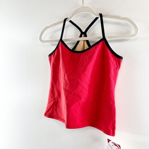 Lululemon Power Y Tank Top Red Black 8 - Picture 5 of 6